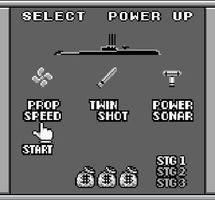 une photo d'Ã©cran de Radar Mission sur Nintendo Game Boy